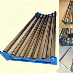 부직포 롤링기 원단 거치대 전동 걸이대 직물 길이 무선