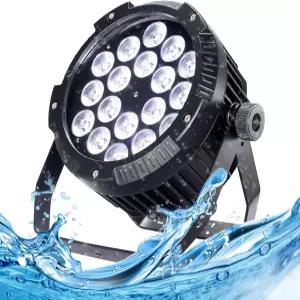 DJXFLI 야외 방수 파 라이트 IP65 스테이지 DMX512 사운드 활성화 LED 업라이트 크리스마스 이벤트 파티