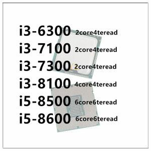 1개 i3 6300 7100 i5 8500 8100 860 7300