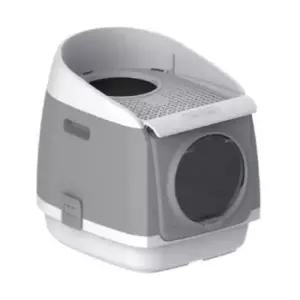 고양이화장실 페이크웨이 톰캣 프리캐빈 화장실 그레이