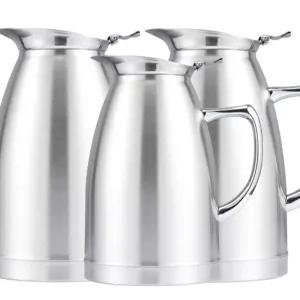 호텔 물 주전자 레스토랑 서빙 워터 5L 포트 보냉 보온 무광