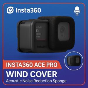 ta360 Ace Pro용 마이크 윈드 커버 | 풍소음 감소용 소프트 폼 쉴드 야외 오디오 녹음