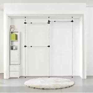 [JED] 2단행거 행거 행거옷장 3단 고정식 25mm