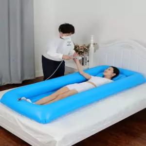 환자 목욕 튜브 공기 이동식 배드 어르신 장애인 욕조