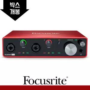 포커스라이트 스칼렛 4i4 3세대 오디오인터페이스 오인페 [리퍼상품/박스개봉/단순변심]