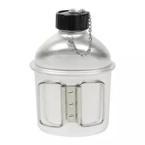 대용량 물병 알루미늄 허리끈 야외 식기세트 훈련용 취사용 미군스타일