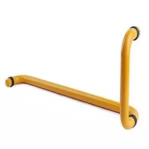 손잡이 CB 비바데이 강화도어손잡이 귀여운노랑 L형200X550