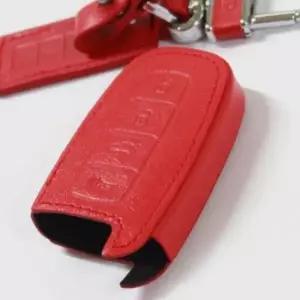 차량악세사리 YF소나타 4버튼용 외 스마트키케이스 키홀더 소가죽