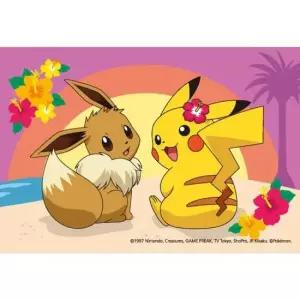 풍경화퍼즐 108피스 포켓몬스터 - 알로하 피카츄 이브이 YE872255