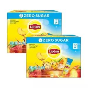 립톤 제로 슈거 복숭아 아이스티 스틱 음료 60개입 2개