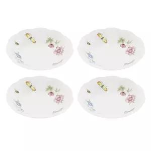 Lenox 895705 버터플라이 메도우 과일 그릇, 4개 세트