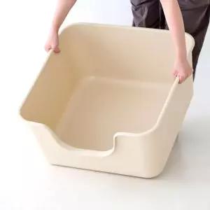 강집사 반려묘 화장실 대형 초대형 가벼운 스퀘어라이트 슈퍼코팅 4중케어 1개 스퀘어