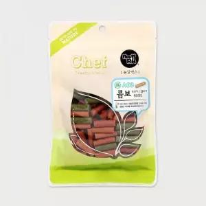 뉴알엑스 강아지 트릿 영양간식 훈련 쉐프 콤보 소고기 닭고기 흰살생선 150g 1개