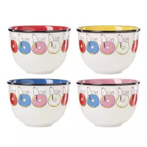 Lenox 897576 셰프 스누피 디저트 볼, 4개 세트