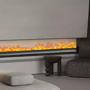 수증기 무드등 불멍 3D 인테리어 불꽃 펜션 카페 업소용 분무 화목 장식 라이트