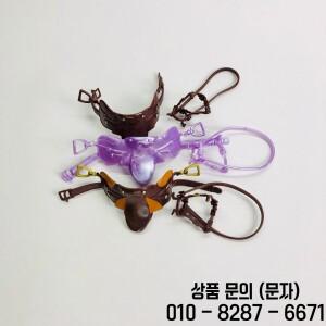 인형의 집 시뮬레이션 REINS 안장 말 머리 승마 용품 동물 소품 마운트 모델 장난감