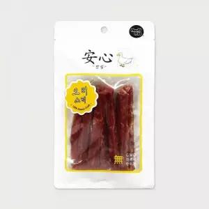 뉴알엑스 애견 간식 보양 영양 안심 두툼한 오리스틱 100g 1개