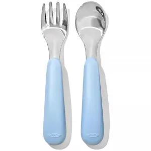 옥소 토트 유아용 포크 스푼 세트 더스크