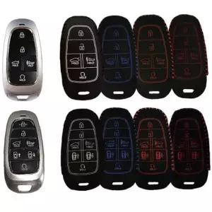 D21 더뉴팰리세이드호환 22년 가죽 스마트키케이스