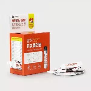 뉴알엑스 강아지 영양간식 트릿 종합 활력 관절 RX 올인원 60p 1개