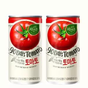 웅진 자연은 토마토 주스 캔음료 음료수 180ml 30캔 GST