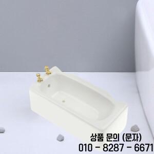 1:12 스케일 인형의 집 백자 욕조 미니어처 장식