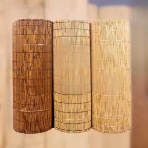 대나무발 대형 5m 빈티지 롤 커튼 갈대발 매트 식당 인테리어 햇빛차단 가리개