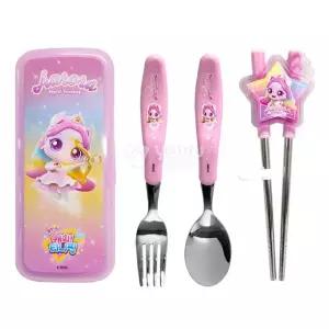 슈팅스타 캐치티니핑 무소음 유아 어린이 교정젓가락 풀세트 오로라핑