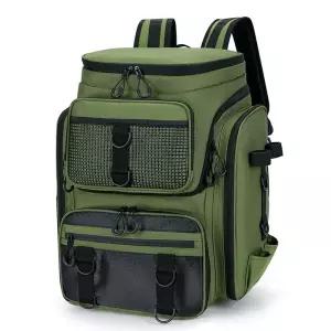 다기능 낚시 백 블랙 방수 보관 장비 백팩 낚싯대 낚시대 케이스 경량 배낭 저장