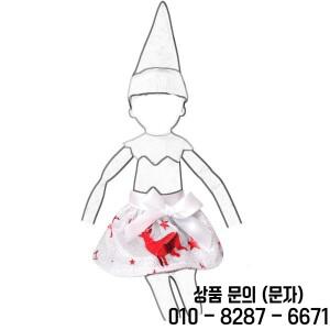 크리스마스 인형 귀여운 미니 보우 스커트 37 cm 레드 엘프 소년 장난감 14세 이상 선물 의류 드레스 액세