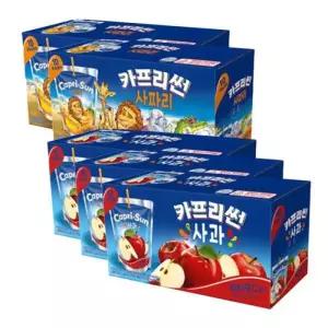 카프리썬 파우치 음료수 사파리 10개입 2개 사과 10개입 3개 GST