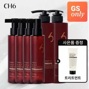 [GS단독] CH6 스칼프 싹 탈모세럼 140ml 4개+싹 샴푸 2개 520ml (정가 356,000원) + 사은품 증정