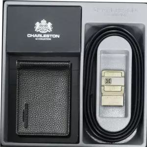 고급 감사선물 소가죽 브랜드 지갑벨트 세트