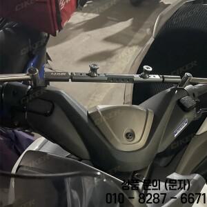 야마하 Yamaha XMAX300/250/125/400 크로스바 브래킷 핸들바 밸런스 빔 폰 거치대 내비게이션 다기능