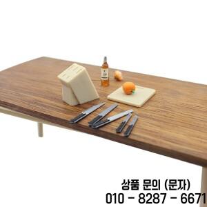 인형 집 미니어처 주방 절단 도구 세트 커터 홀더 모델 장식품 장면 액세서리