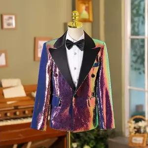 빤짝이자켓 트로트 반짝이 무대의상 화려한 스팽글 슈트 자켓 공연 사이즈 가수 빤짝이 정장