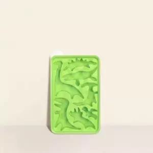 실리만 공룡 모양 쿠킹 실리콘 아이스 몰드 얼틈틀 트레이 1P
