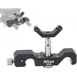 케이지 15MM 이중 카테터베이스 클립 렌즈 지원 다기능 망원 브라켓 튜브 구멍 호환