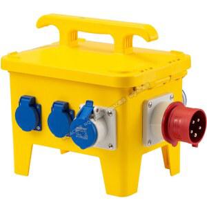 방수형 모바일 산업용 소켓 전원 조명 엔지니어링 제어 루프 분배 박스 유지 무대 보수