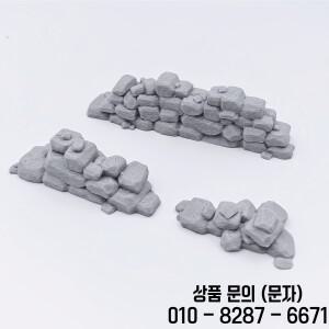 게임용 7PCS 석재 벽 유적 미니어처 지형 건축 테이블탑 액세서리 롤플레잉 크리스마스