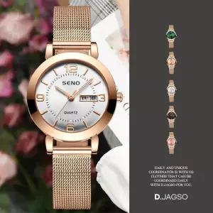 [디작소]여성 무드 골드 컬러 럭셔리 패션 손목시계 (46770634)