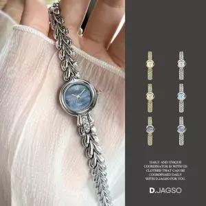 [디작소]여성 고급 유니크 쉐입 미니 얇은 손목시계 (46770629)