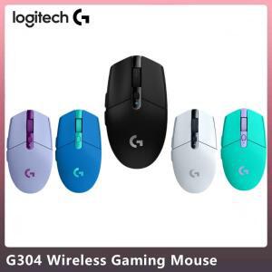 로지텍 G304 무선 게이밍 마우스, 경량 인체공학적 디자인, USB 수신기, 가정/사무실 사용에 최적, e스포츠