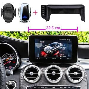 메르세데스-벤츠 호환 호환 C 클래스 W205 GLC - 용 차량 전화 거치대 7 인치 화면 고정 베이스 내비게이션