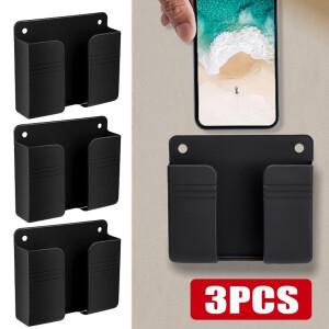 벽걸이 형 정리함 보관함 정리함 리모컨 장착 휴대폰 핸드폰 플러그 벽 거치대 충전 다기능 스탠드