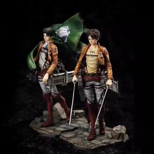 진격의 거인 애니메이션 블라인드 박스 피규어 타이탄 시프터 캐릭터 컬렉션 PVC 미니 모델 수집용 장난감