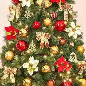 카니발 골드N레드 장식세트 270cm트리용 오너먼트-WD435F2