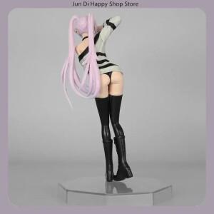 18.5cm 애니메이션 수집용 피규어 - 프리렌: 여정의 끝 너머 캐주얼 스트라이프 의상 승리 포즈 PVC 모델