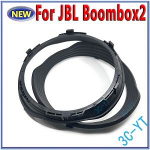 JBL 호환 Boombox2 2용 검정색 녹색 새 소프트 프레임 보호 테두리 1쌍