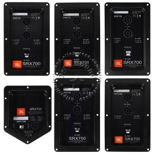 2pcs 철 스피커 정션 박스 배선 보드 무대 장착 플레이트 터미널 바인딩 포스트 오디오 앰프 XLR 소켓